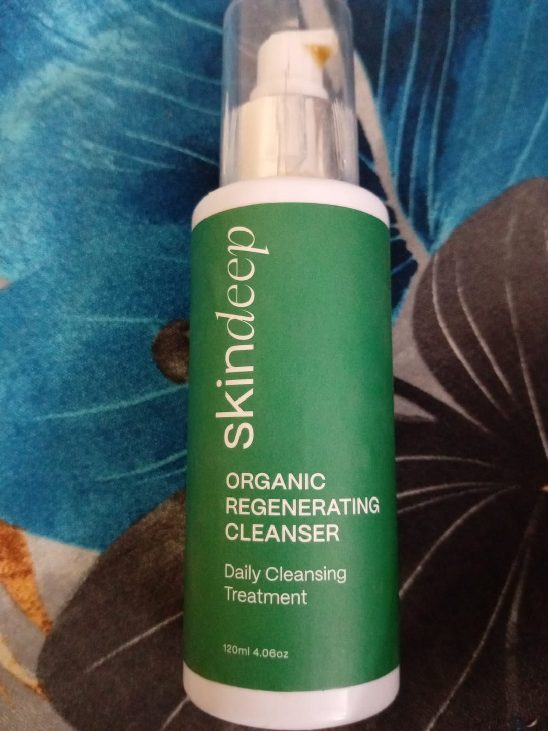 Customer photo review of ORGANIC REGENERATING FACE WASH - Daily Cleansing Treatment