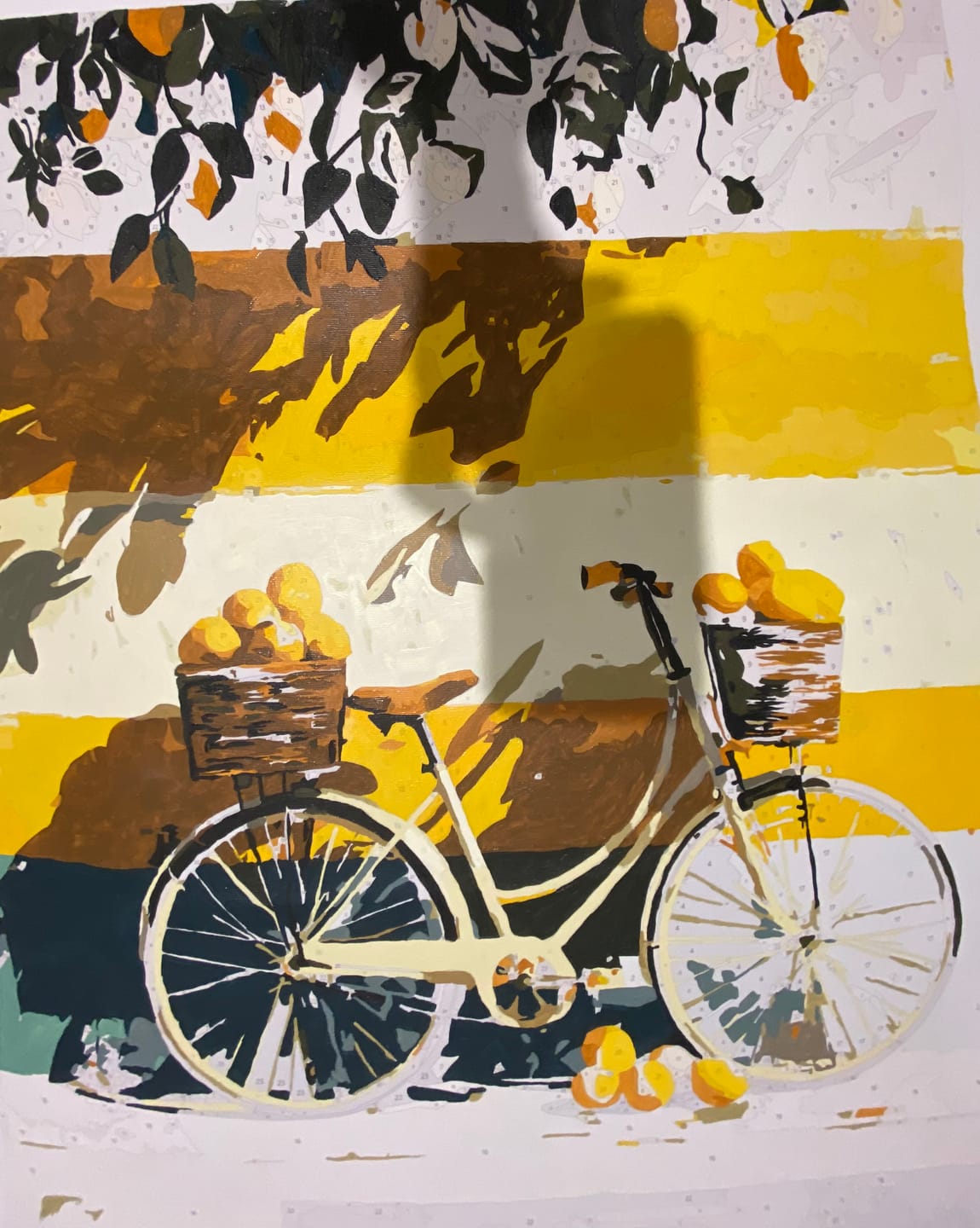 Customer photo review of Summer Ride | Paint by Number