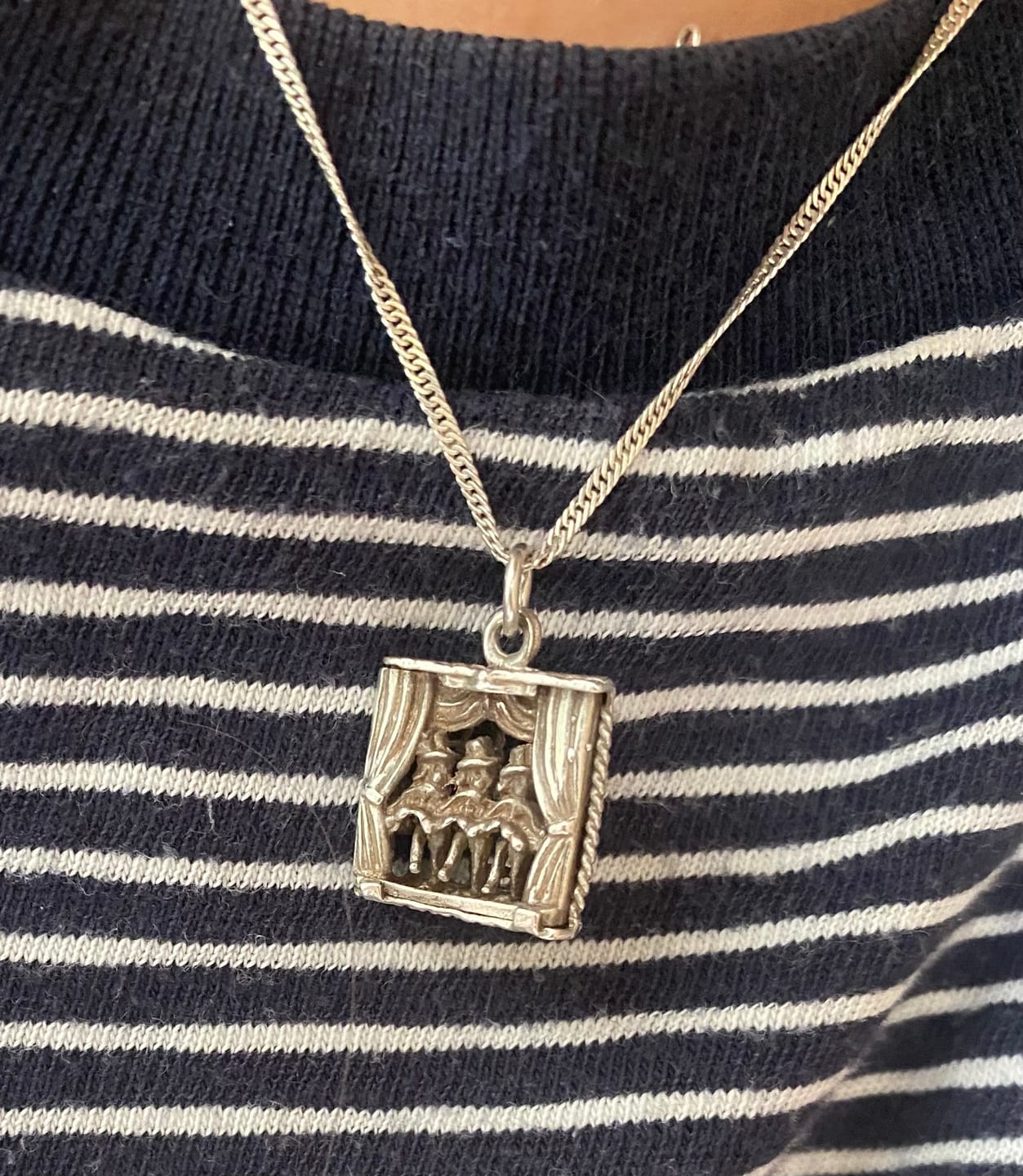 Customer photo review of silver charm