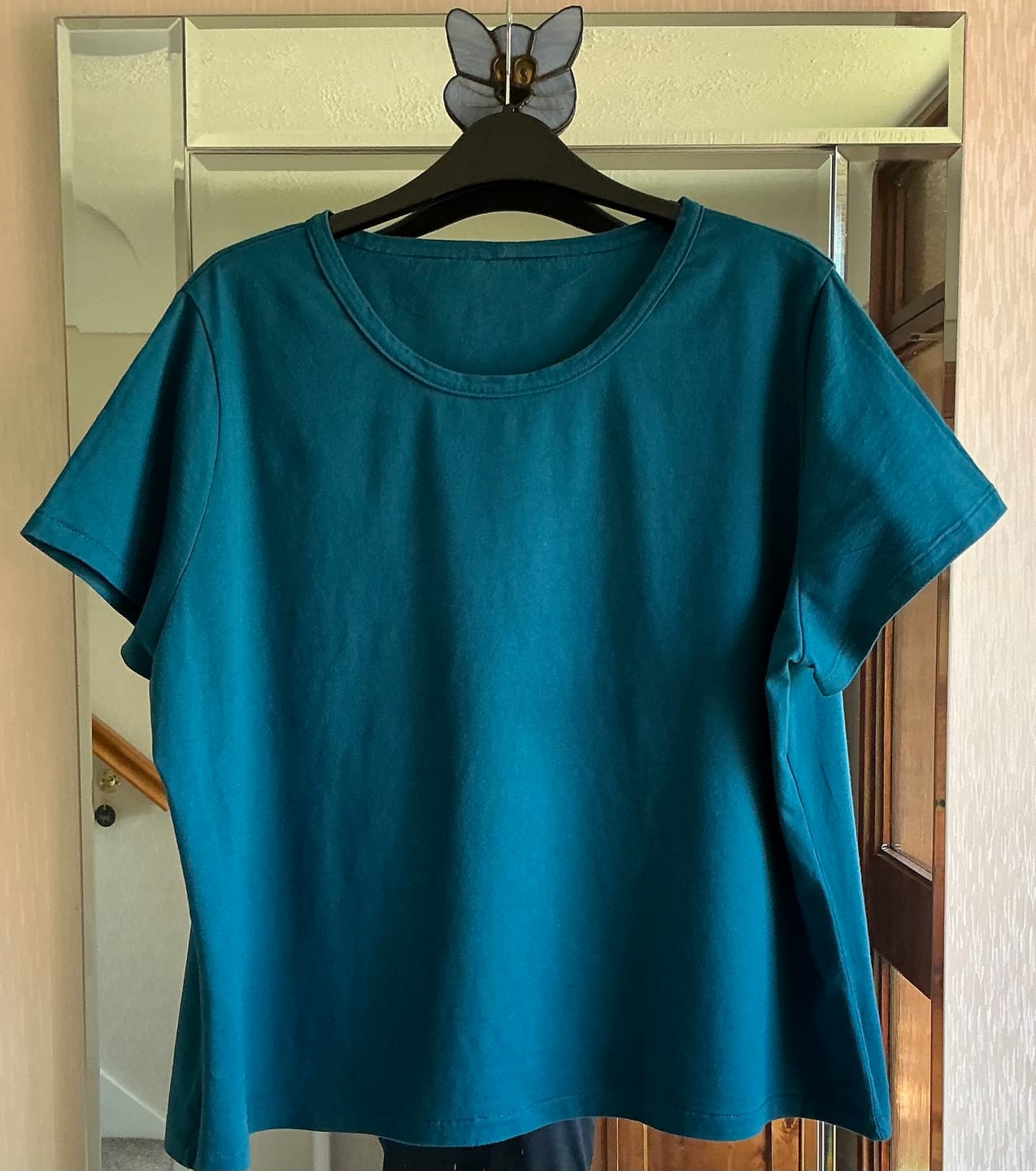 Customer photo review of Plain 100% Cotton Single Jersey Fabric