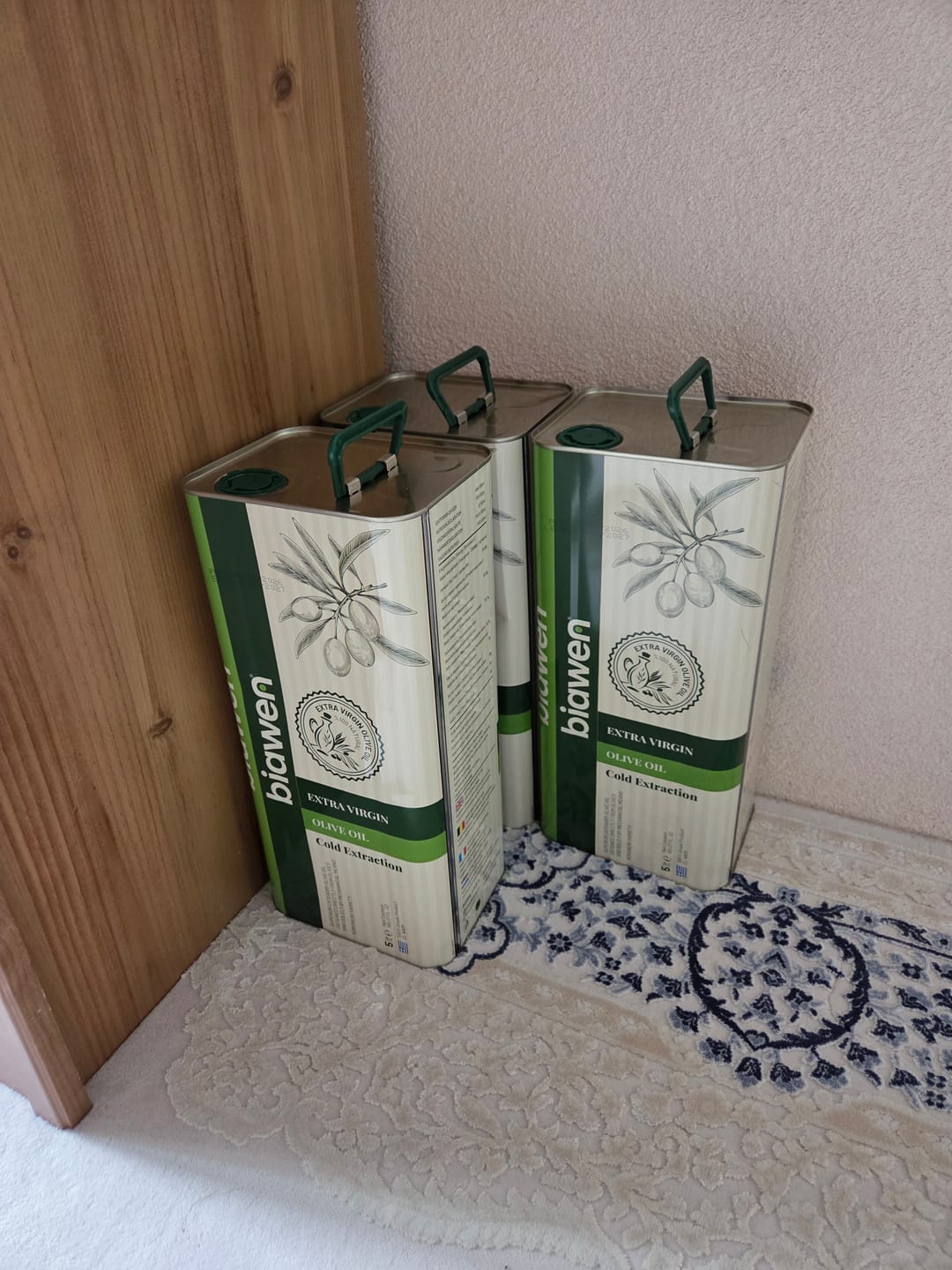 Customer photo review of Premium Soğuk Sıkım Extra Virgin Zeytinyağı