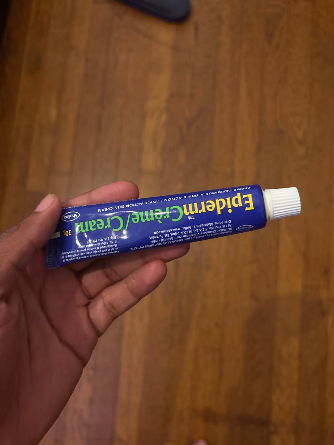 Customer photo review of Box of Epiderm Cream by Shalina, 30g – Epiderm Cream for Smooth, Even Skin