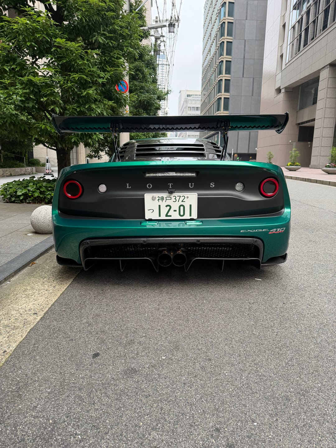 Customer photo review of Lotus Exige V6 Carbon Fibre Rear Diffuser Finisher