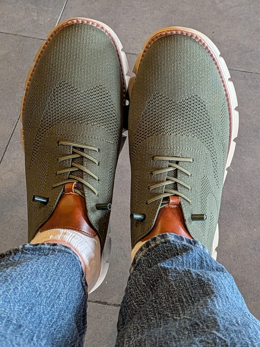 Customer photo review of Ultra Comfy - Healthy and Supportive Walking Shoes