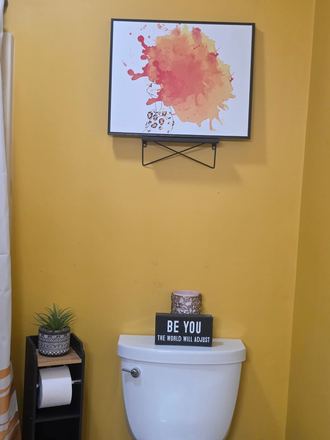 Customer photo review of Parke Floating Frame Canvas Art Print