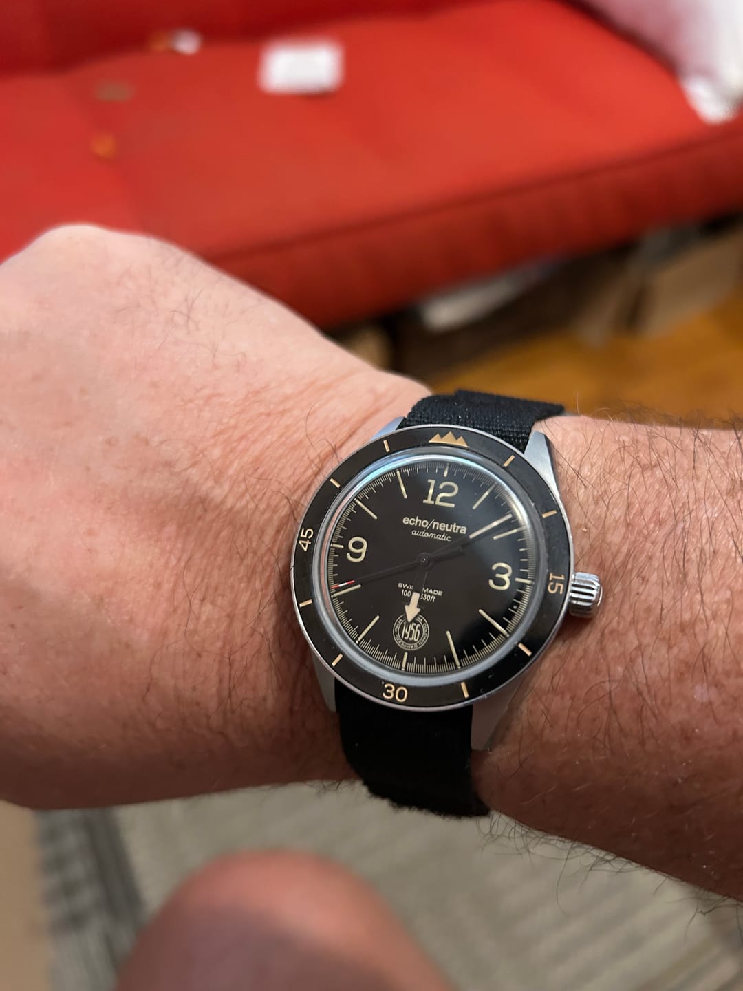 Customer photo review of PVD Glomar Explorer - Hook & Loop Strap - Black