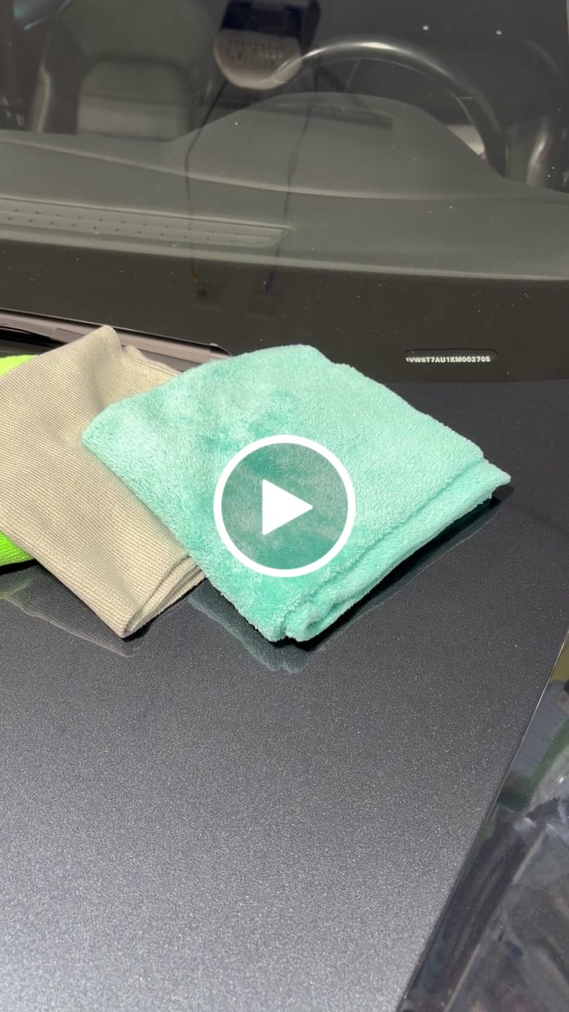 Customer video review of Polish & Compound Removal Towel (10-Pack)