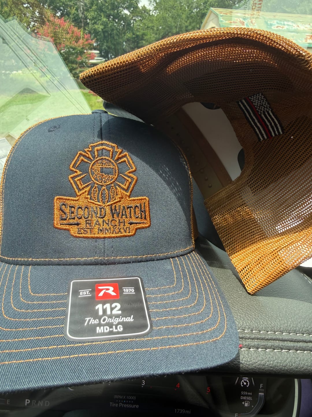Customer photo review of Richardson Trucker Cap 112