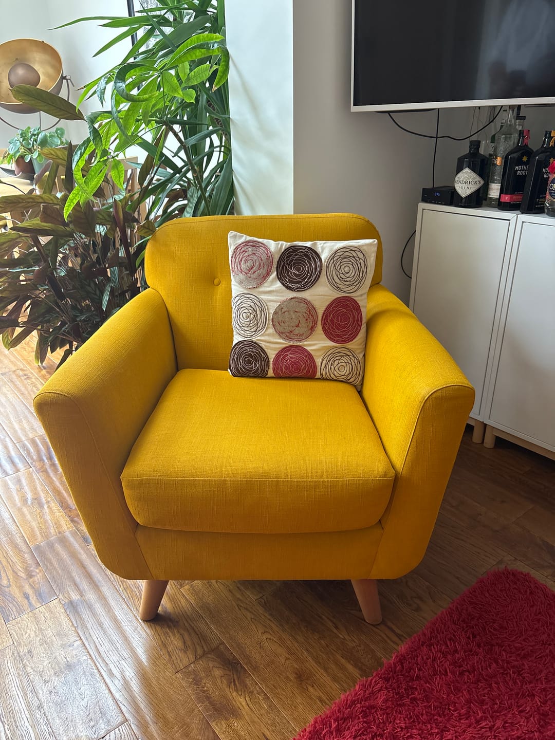 Customer photo review of Fabric Paint -- Mustard Yellow