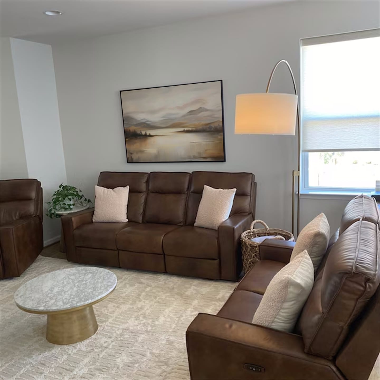 Customer photo review of Abstract Mountain Canvas Art #MO028
