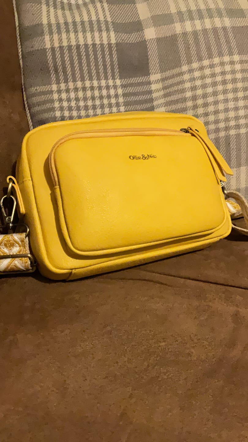 Customer photo review of Doyle Crossbody - Yellow