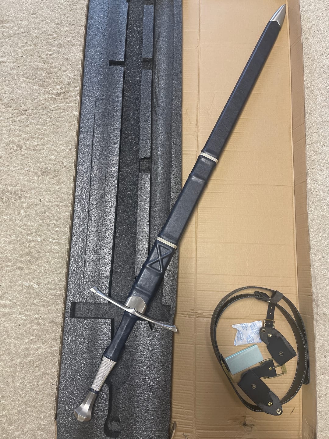 Customer photo review of The Dragonwhisper Longsword