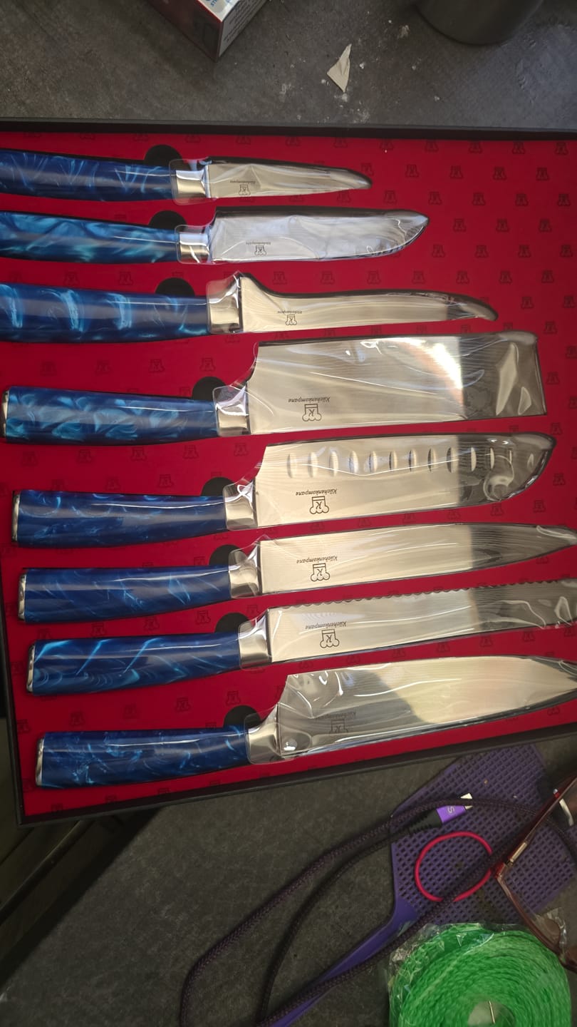 Customer photo review of Shiburu Messerset Premium 8-teilig