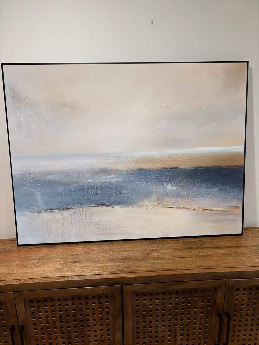 Customer photo review of Abstract Canvas Wall Art #AP302