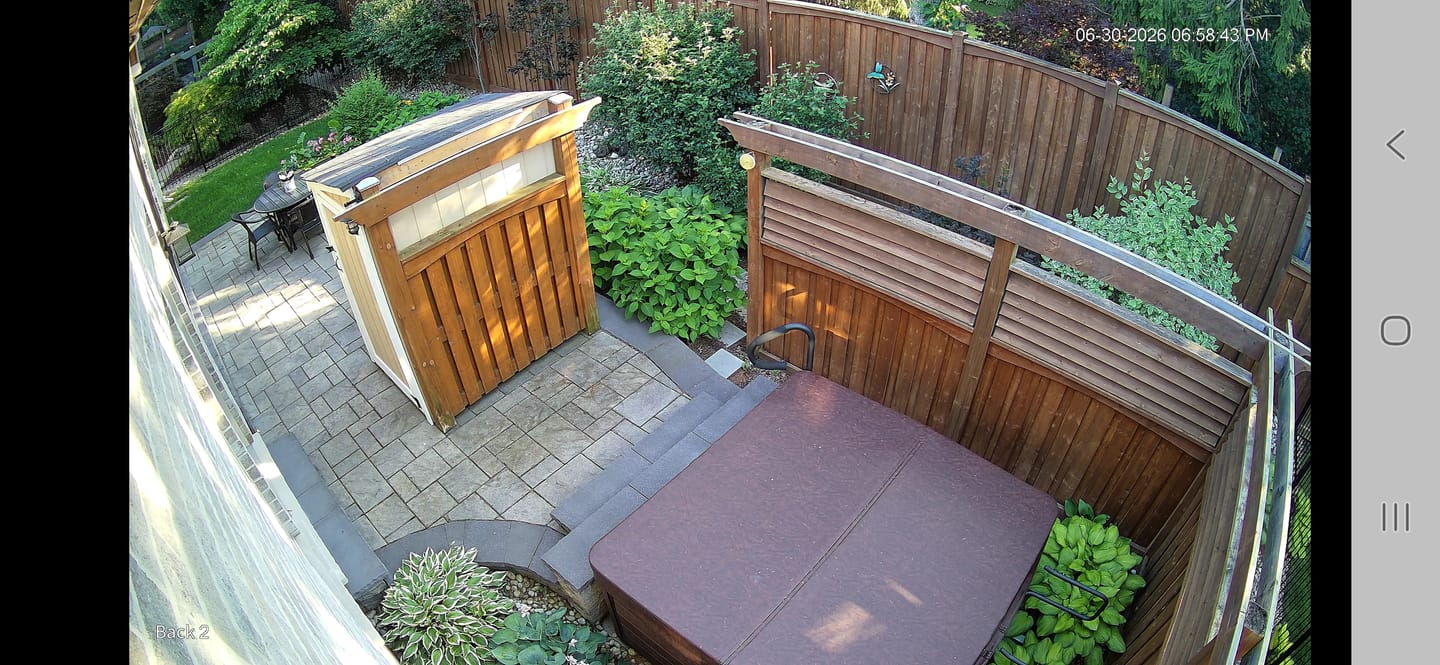 Customer photo review of Custom Spa Cover