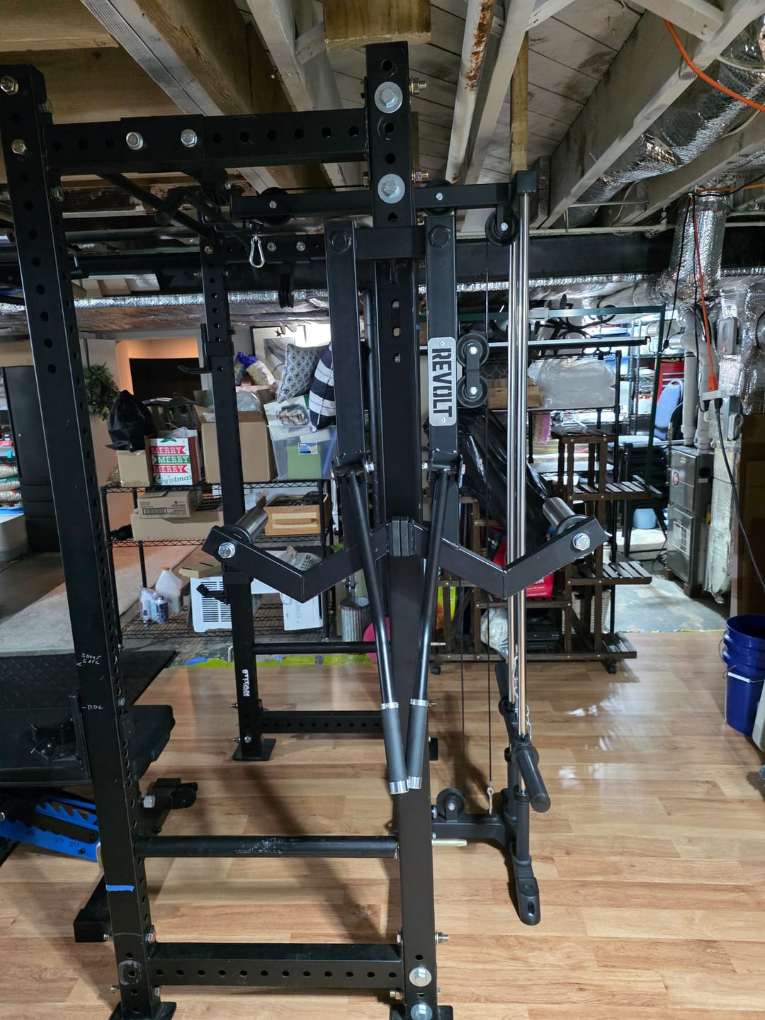 Customer photo review of Revolt Lateral Raise Attachment
