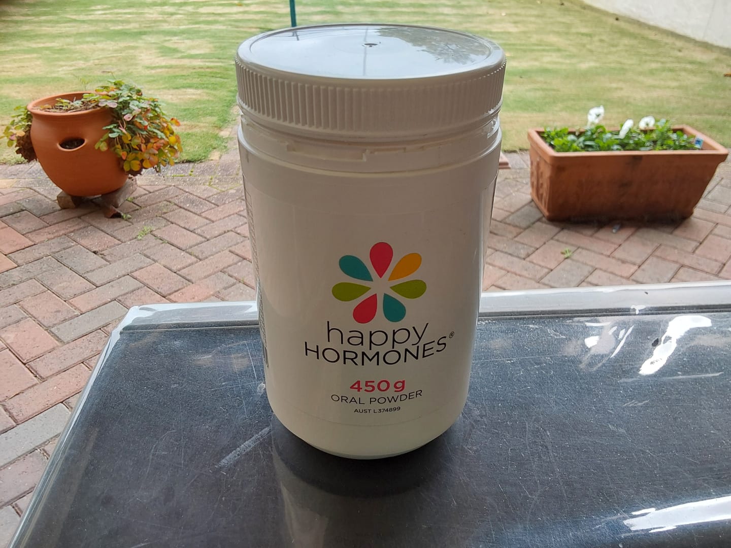 Customer photo review of Hormone Balance Supplement Powder - Happy Hormones® Powder