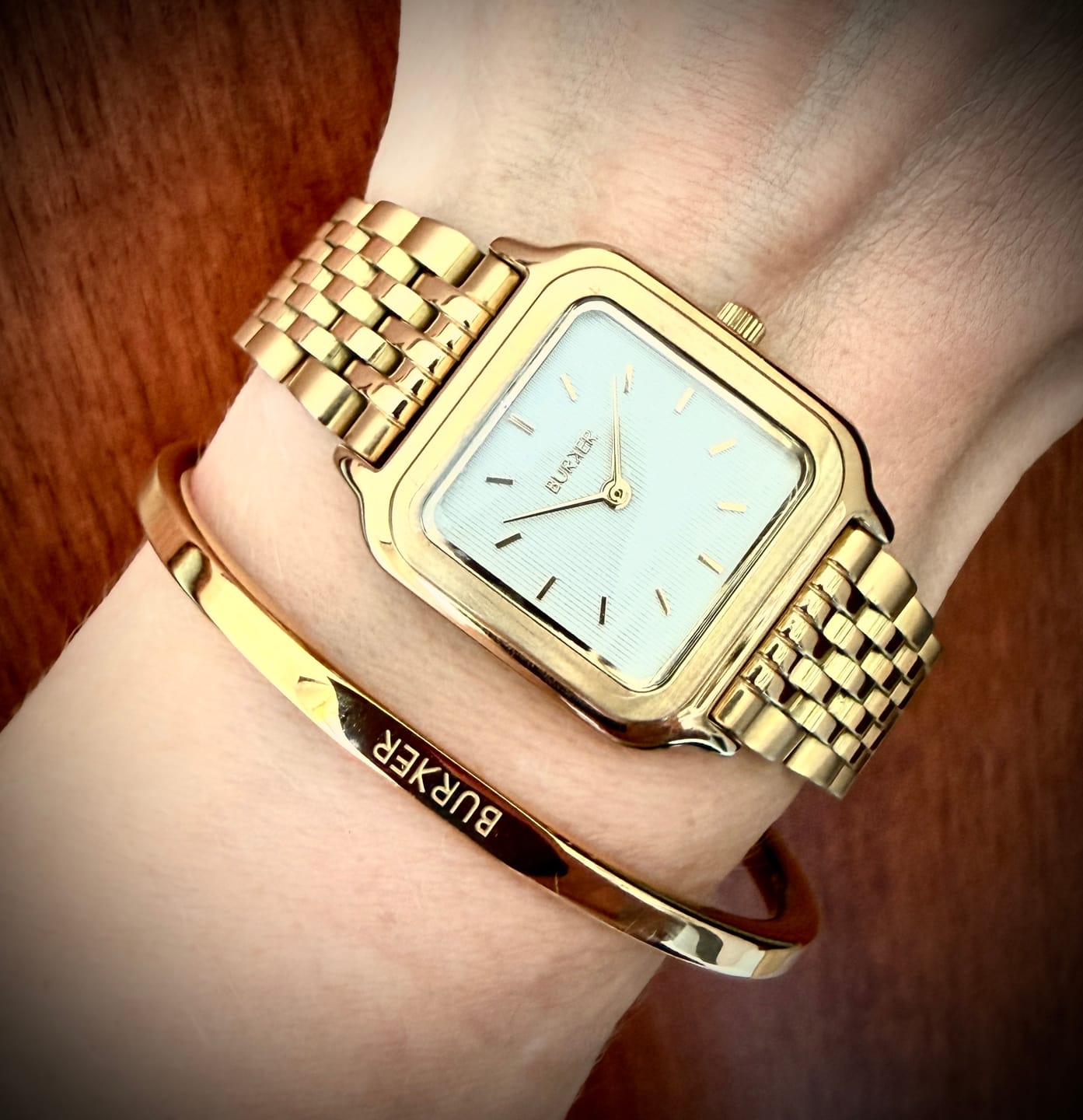 Customer photo review of Macy Gold White