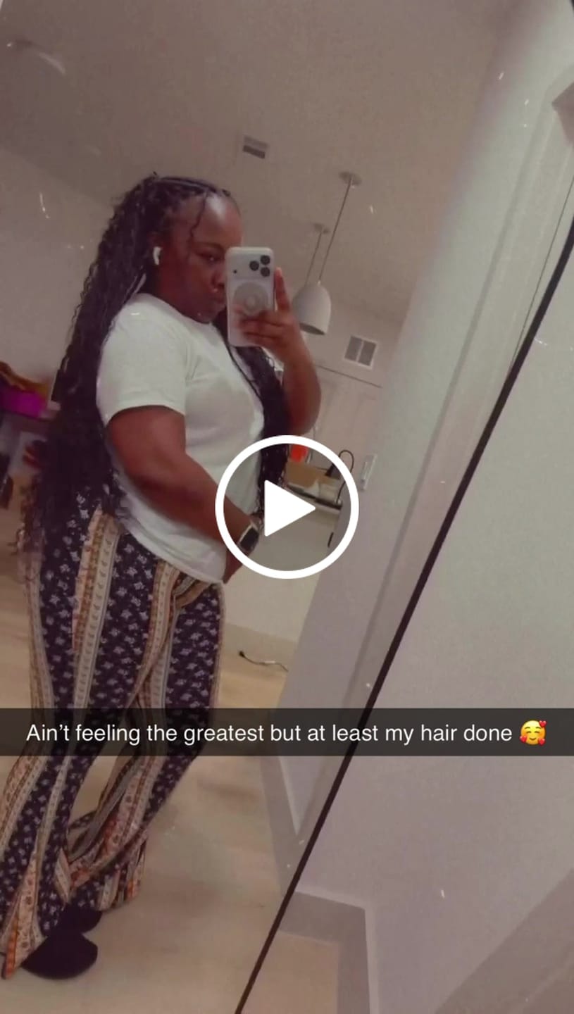 Customer video review of Double Drawn Burmese Deep Wave Human Braiding Hair