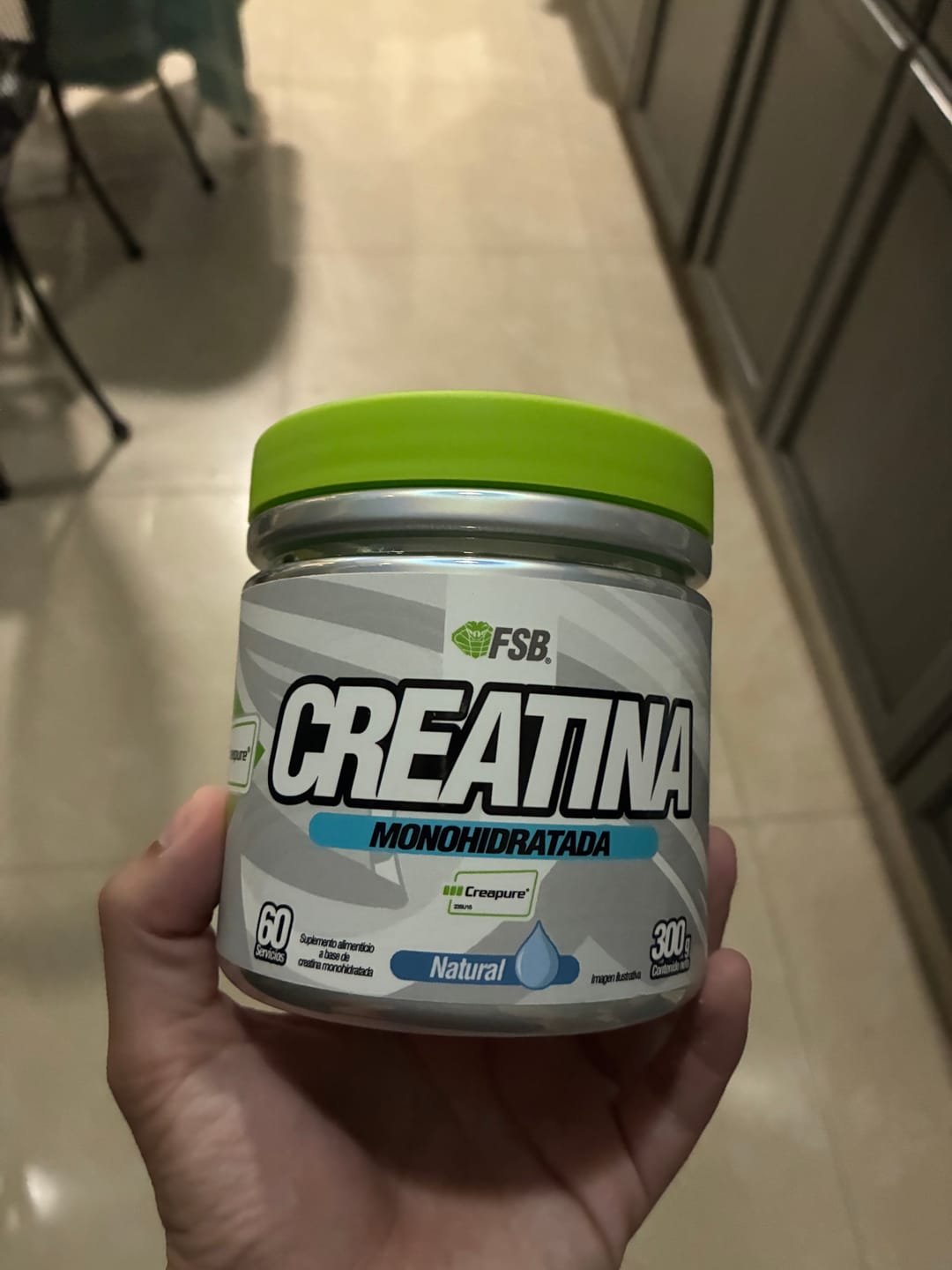 Customer photo review of Creatina Creapure®