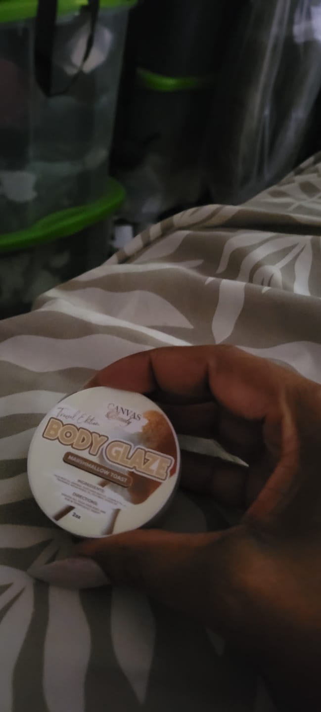Customer photo review of (NEW) TRAVEL GLAZE: KREAMPUFF