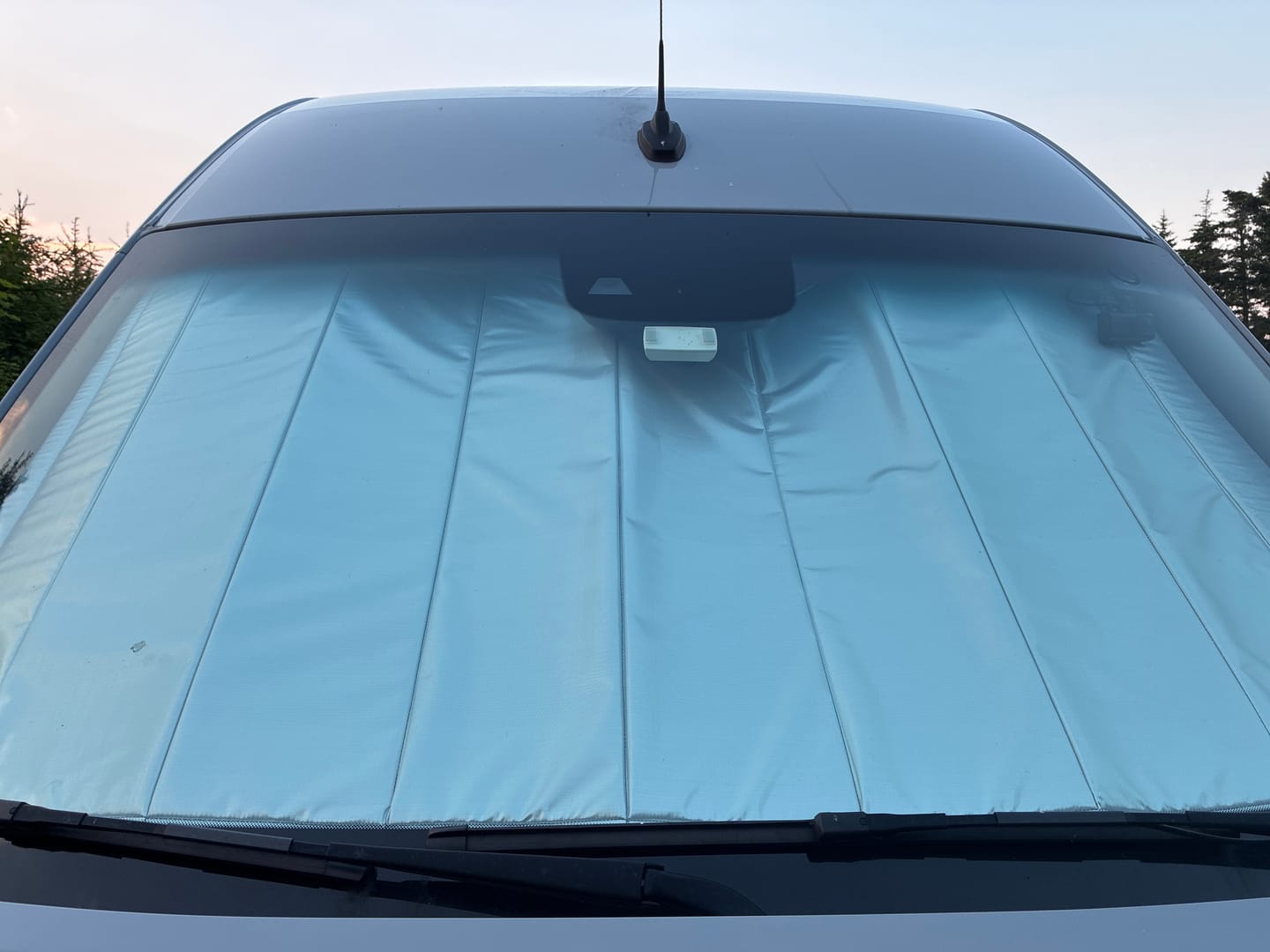 Customer photo review of Sprinter - Windshield Shade