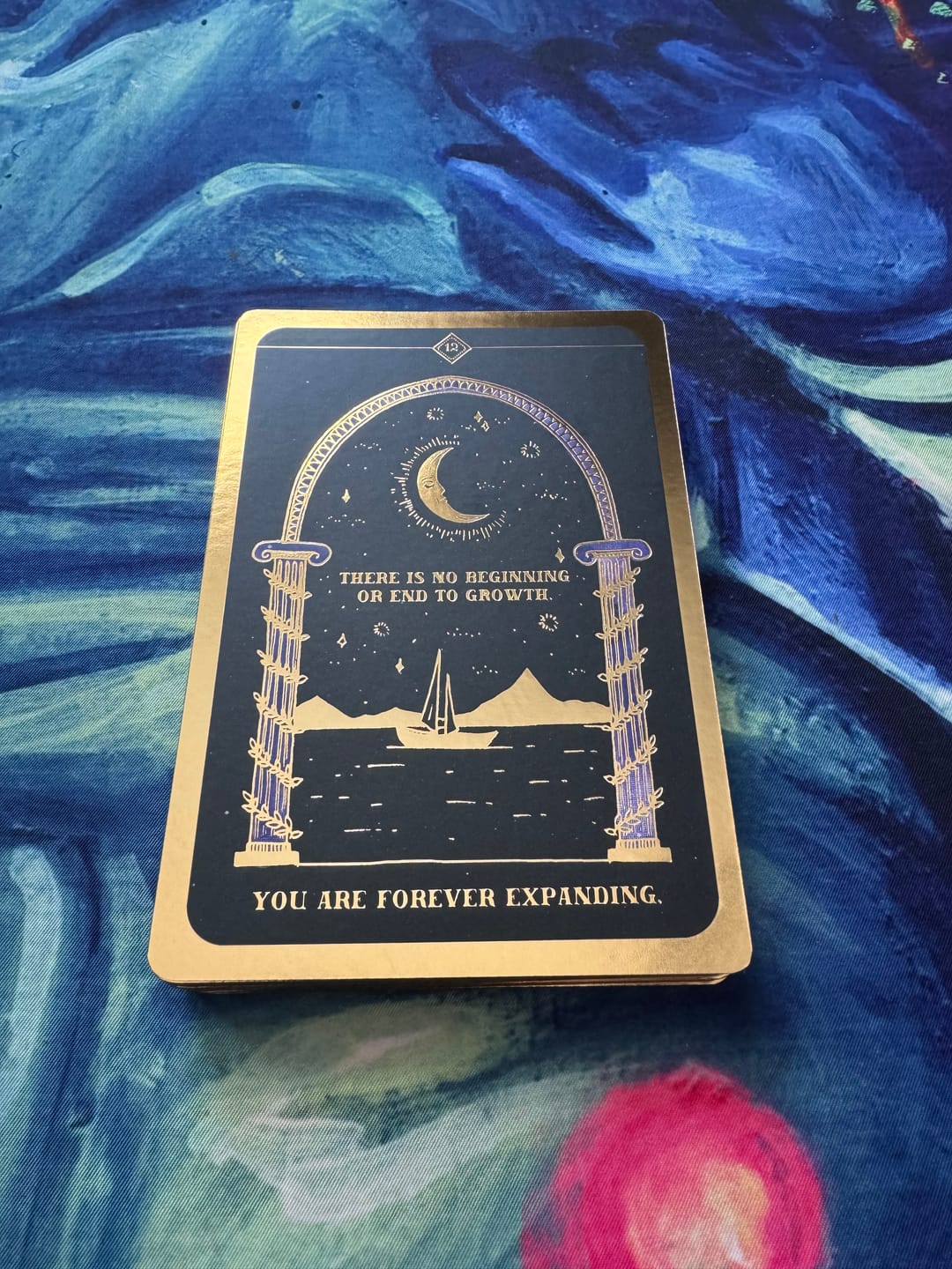 Customer photo review of Soul Whispers Card Deck