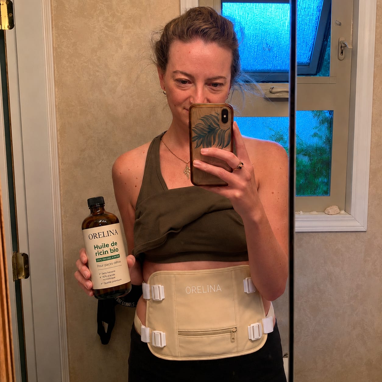 Customer photo review of ORELINA PACK DETOX A HUILE DE RICIN