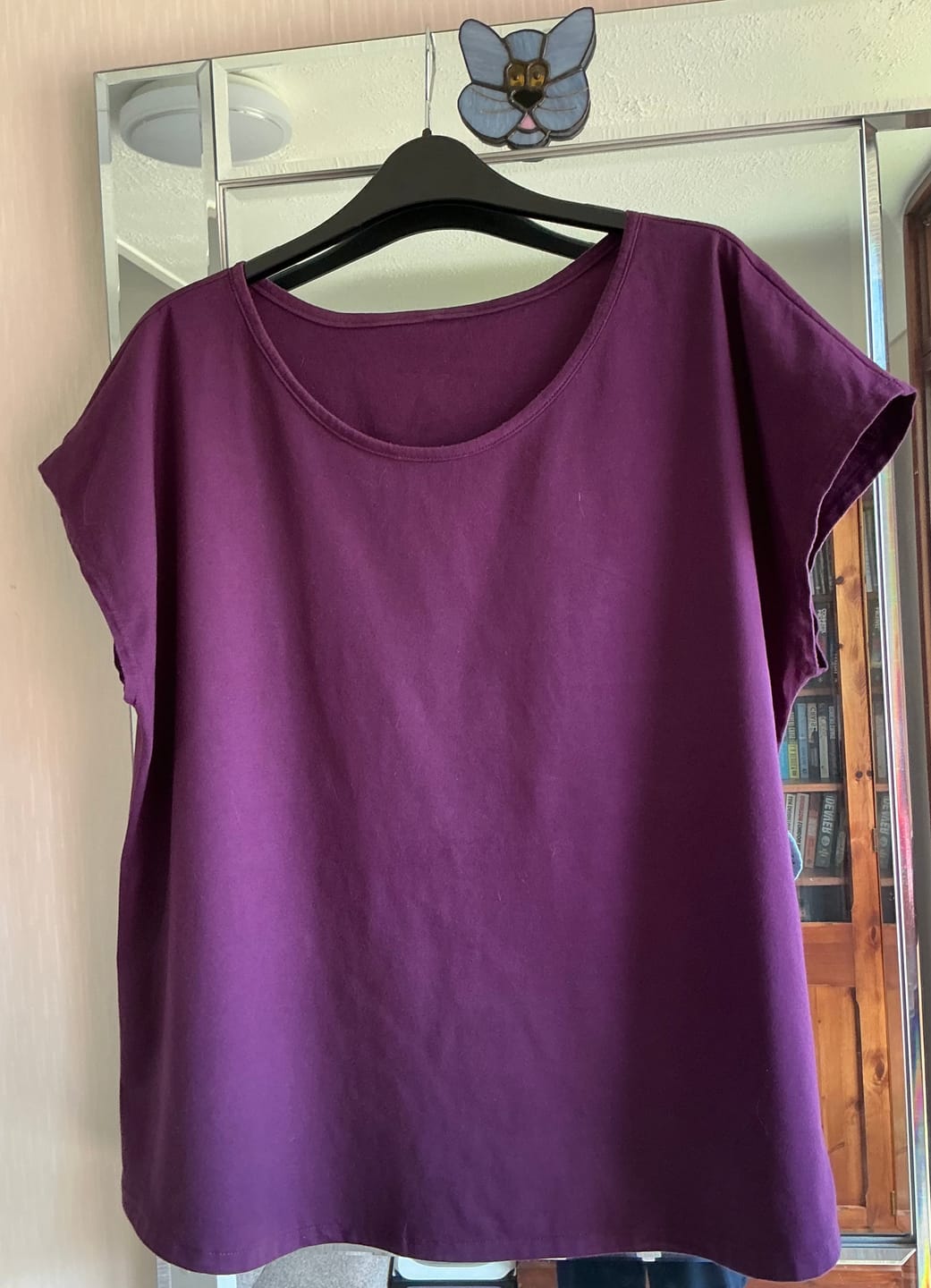 Customer photo review of Plain 100% Cotton Single Jersey Fabric