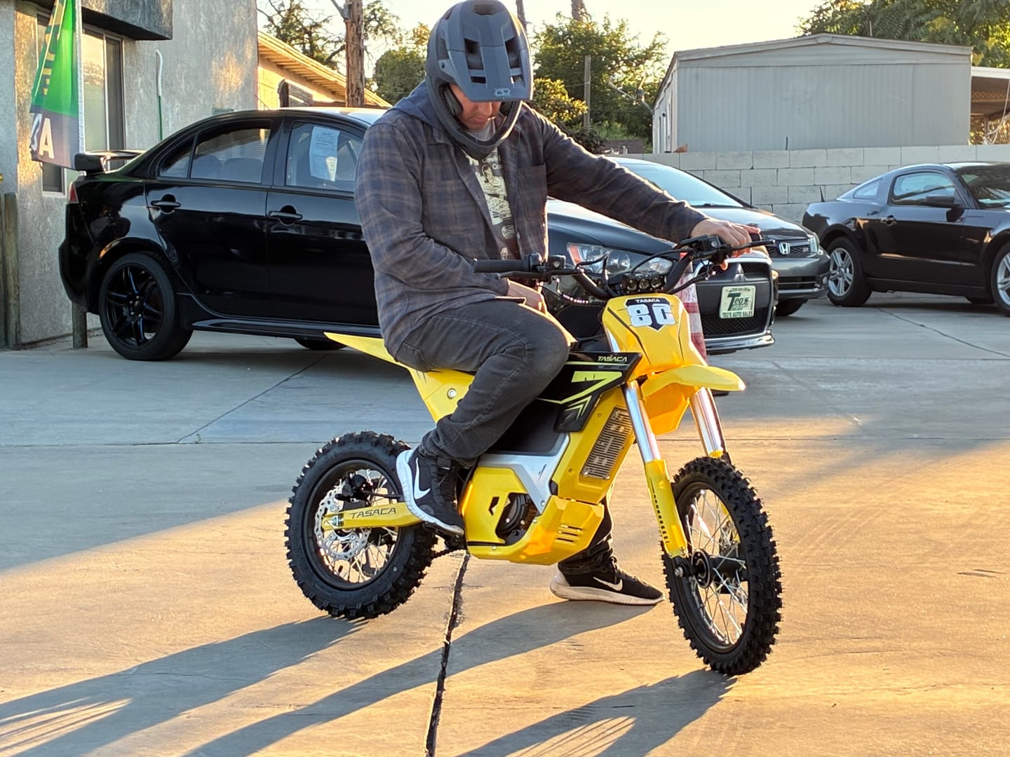 Customer photo review of T500-V58 Electric Dirt Bike