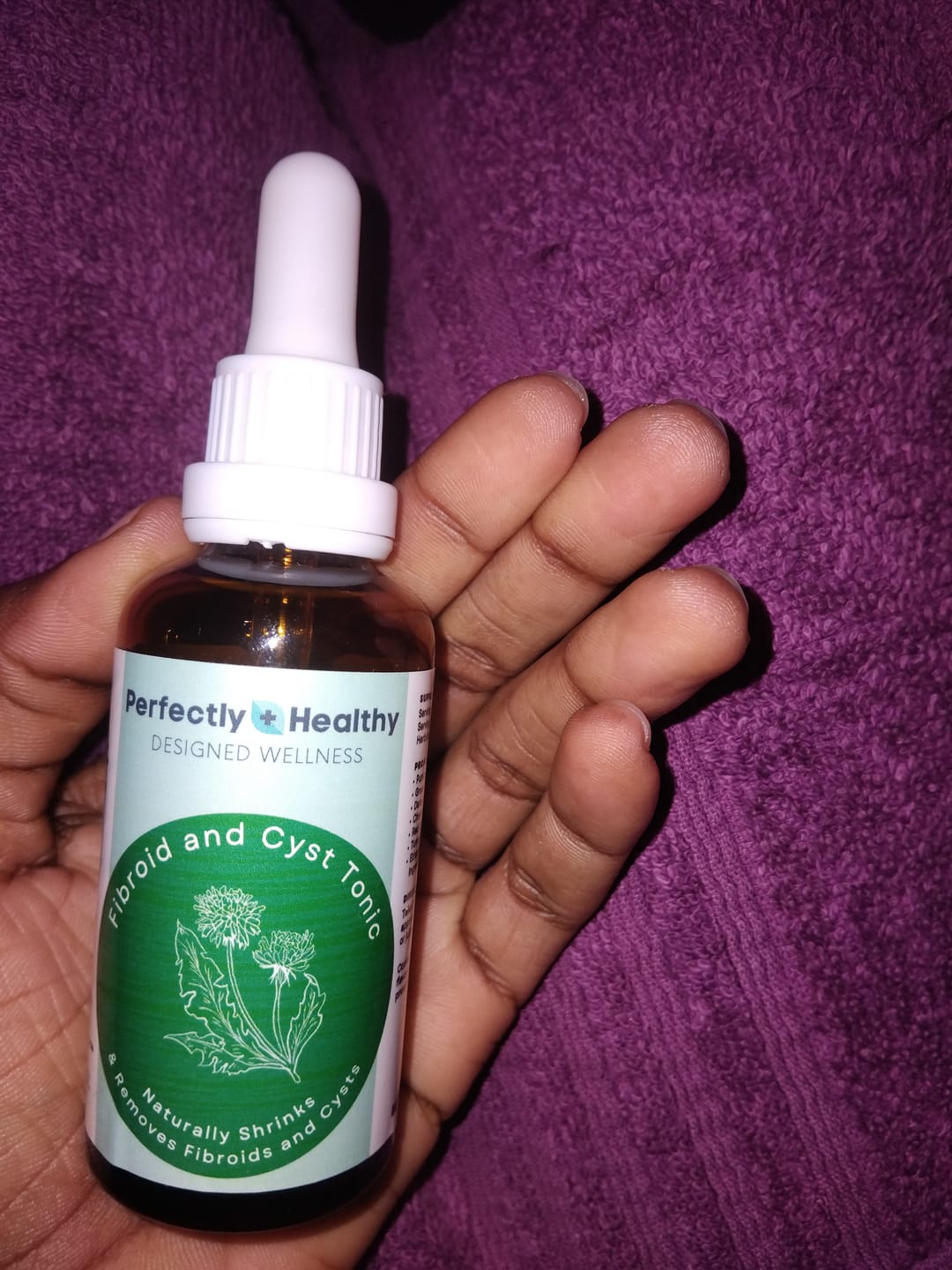 Customer photo review of Female Fibroid & Cyst Tonic