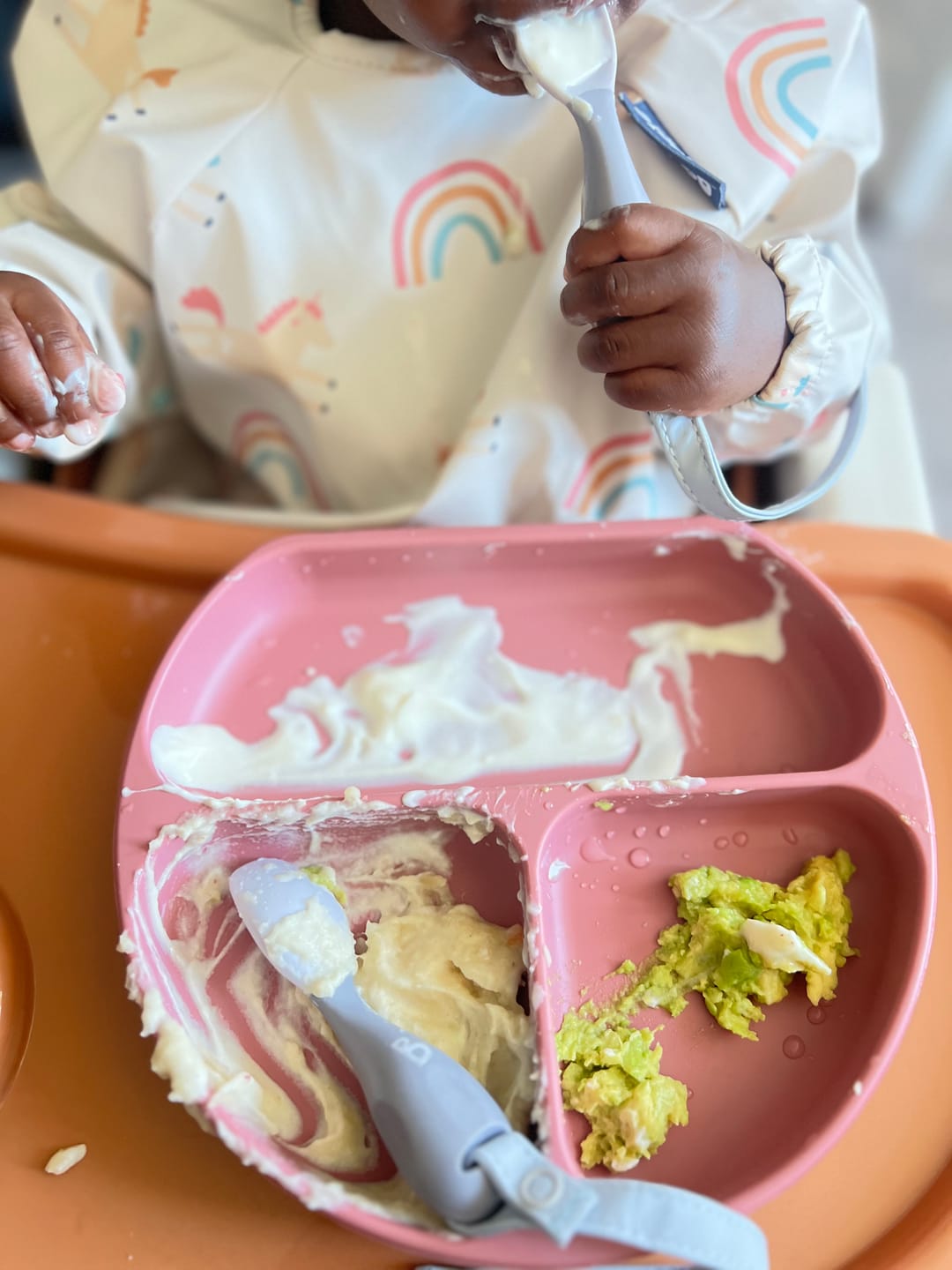 Customer photo review of NEW Attachable Weaning Cutlery