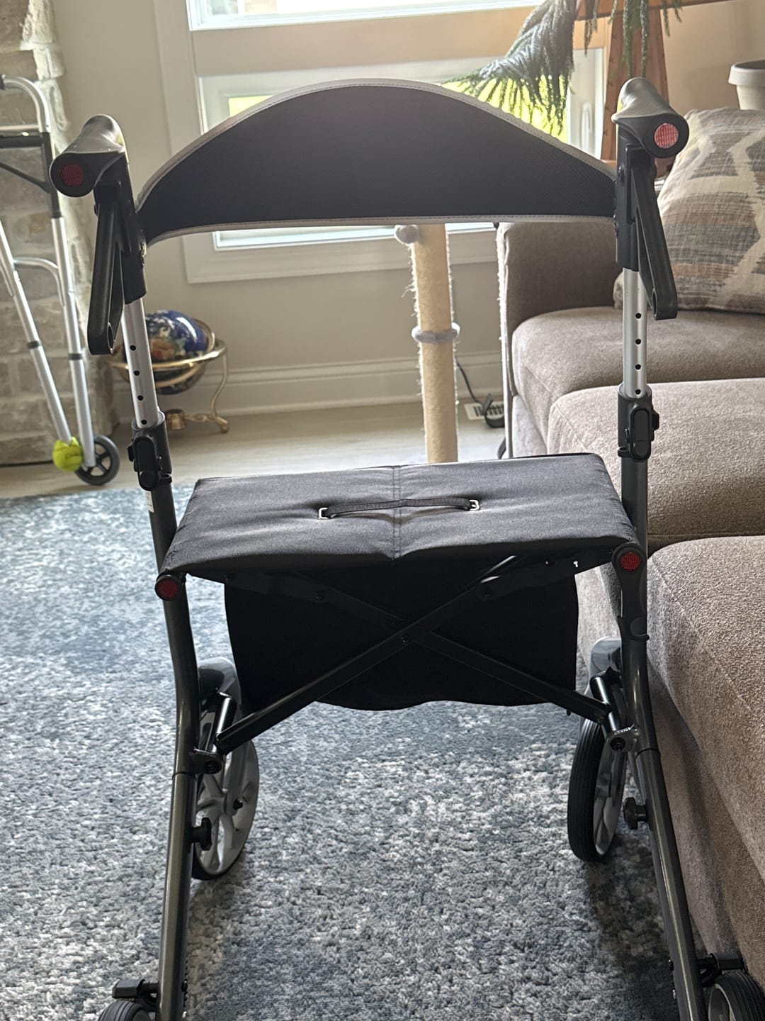 Customer photo review of Pelegon Rollator Walker with Seat