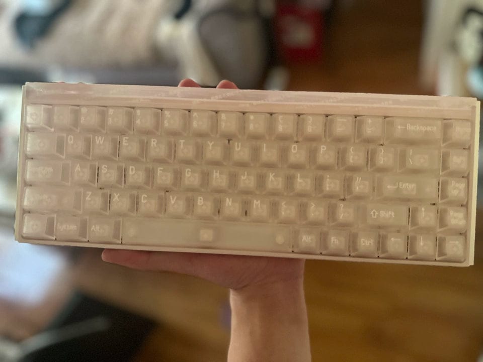 Customer photo review of MADE68 Ultra V2 Gaming Keyboard