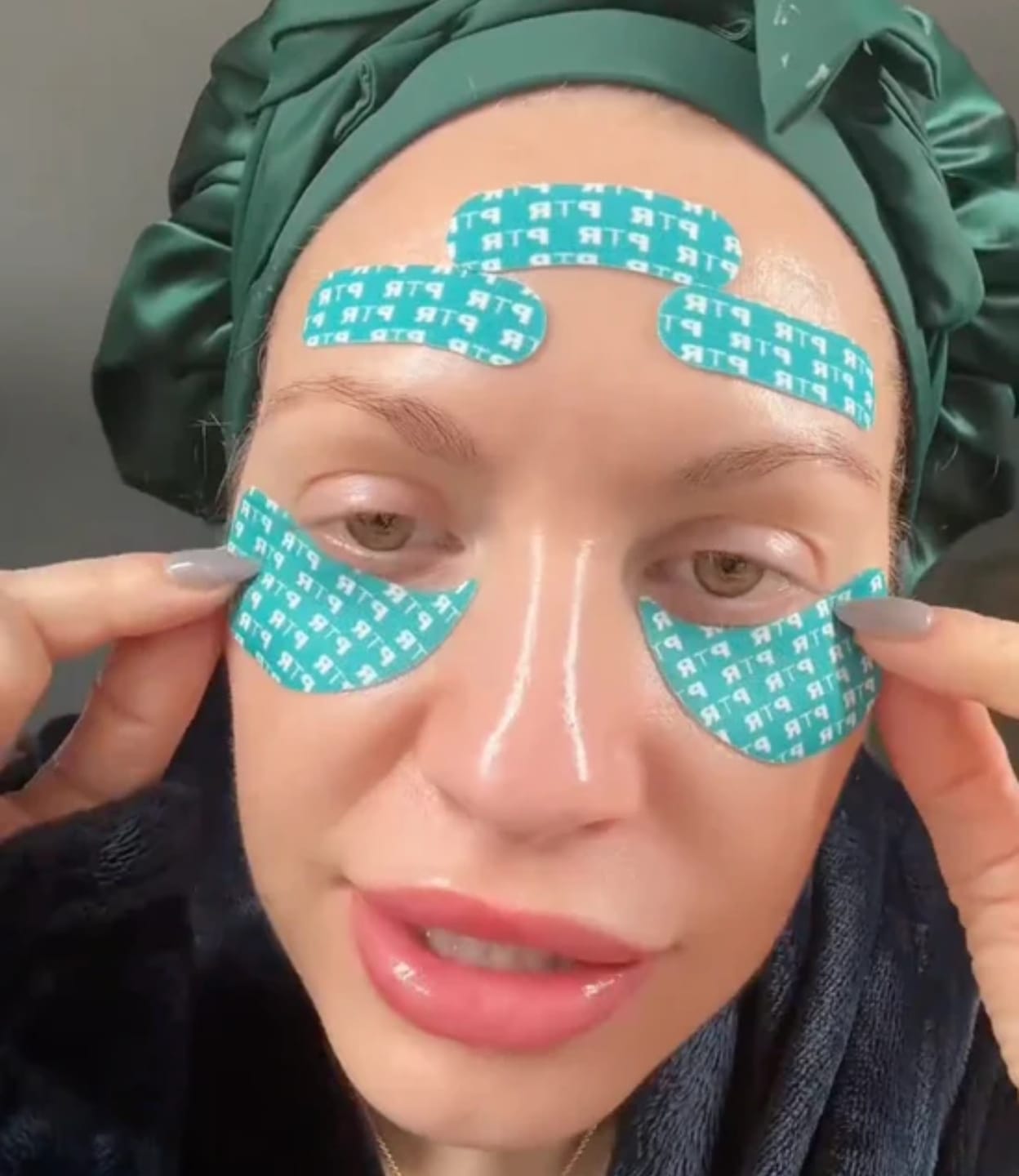 Customer photo review of Patch Skinjection aux peptides — Visage & Contour des yeux