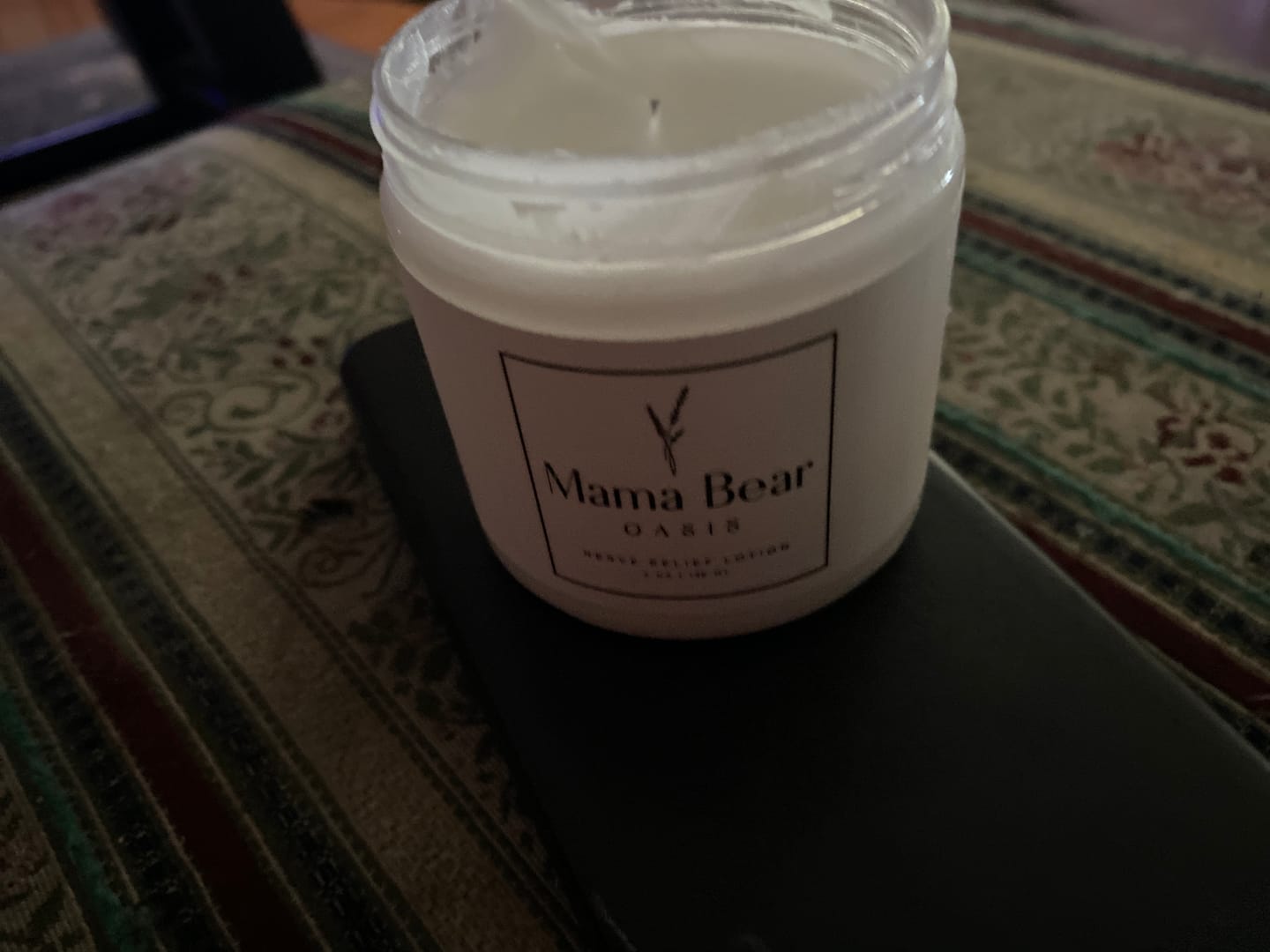Customer photo review of The Original Mama Bear Nerve Relief Lotion