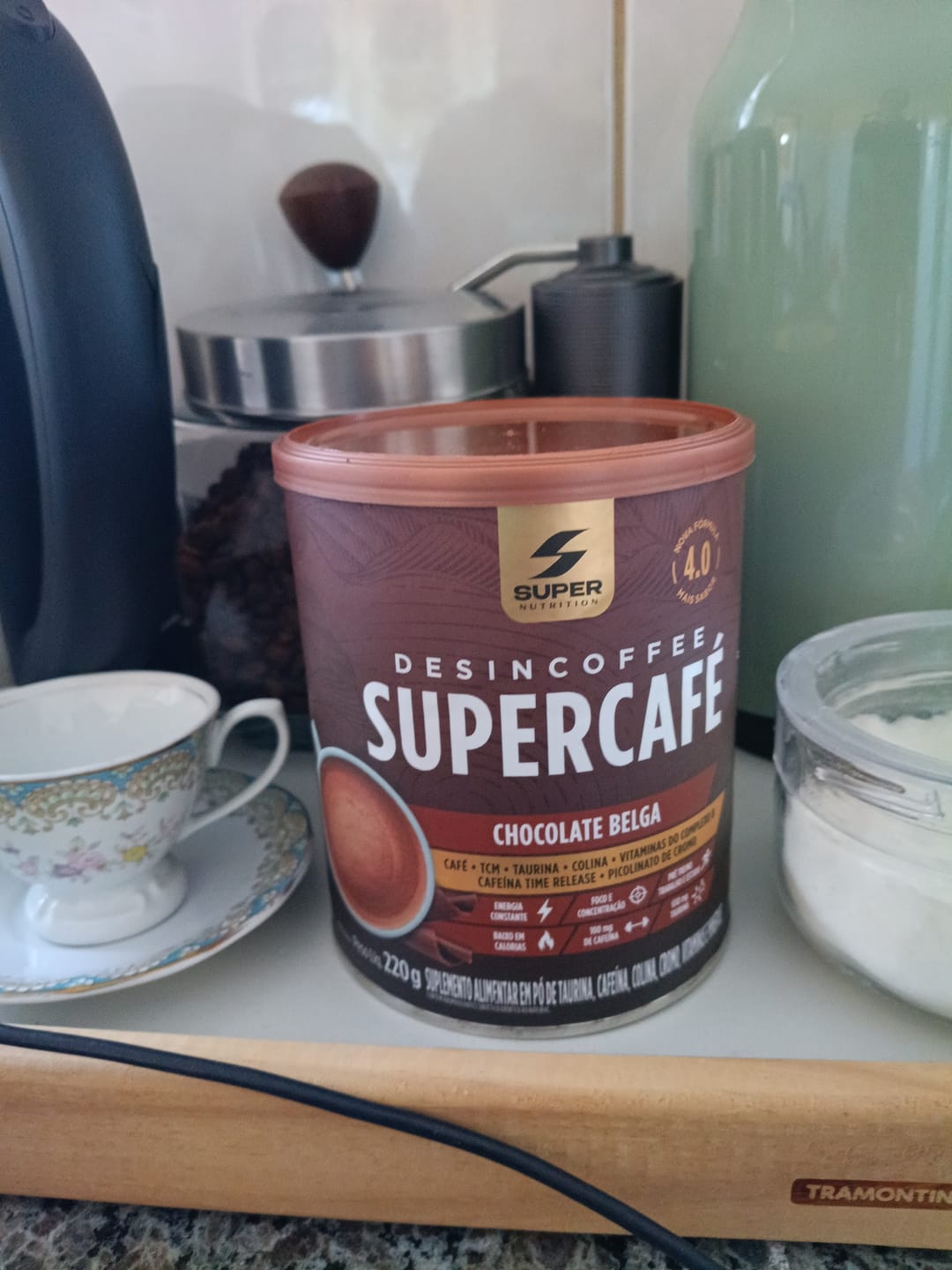 Customer photo review of Supercafé Chocolate Belga