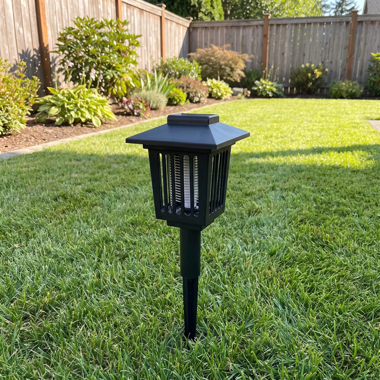Customer photo review of Lampe Solaire Anti-Moustiques