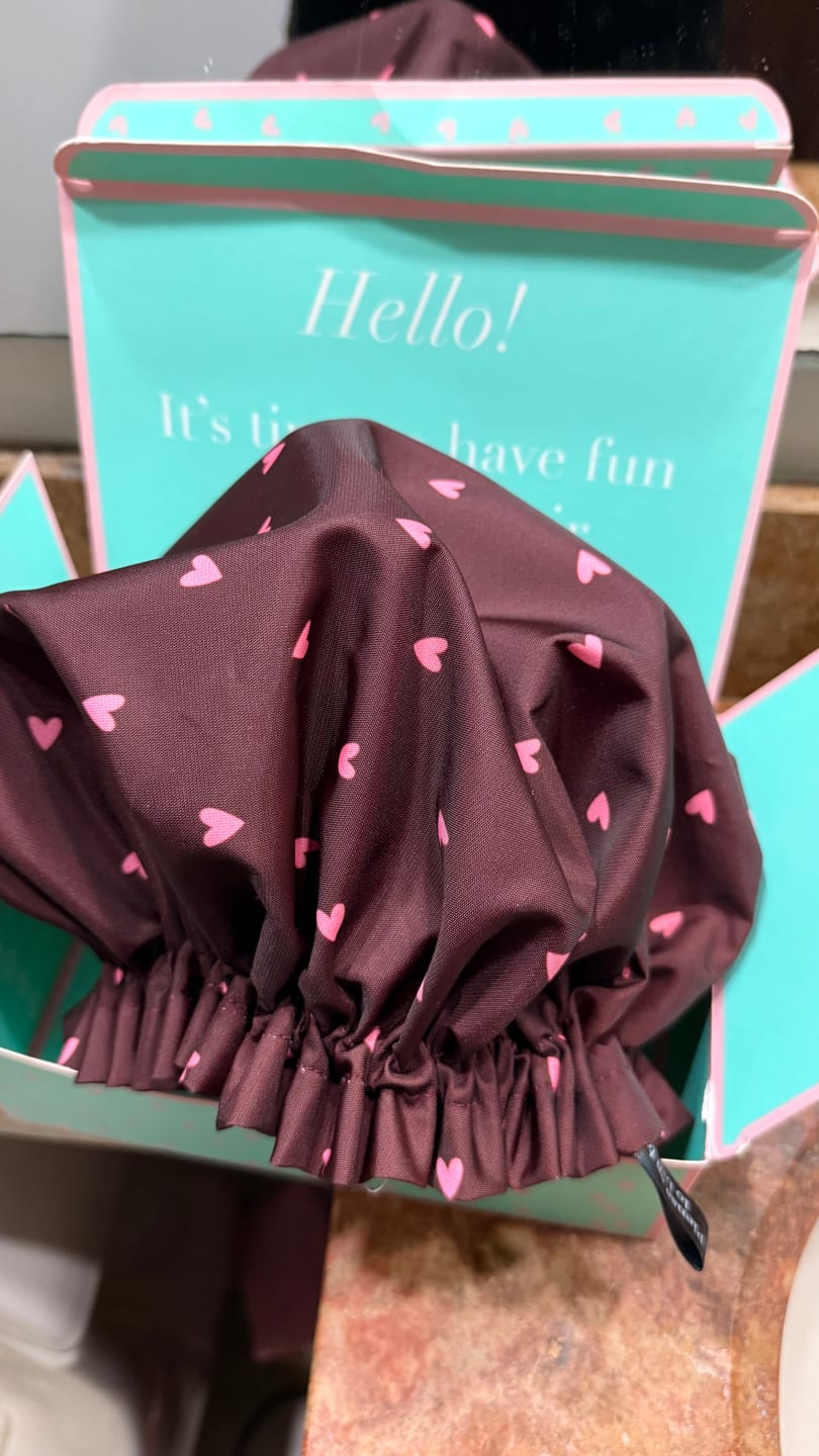 Customer photo review of Gorro para ducha