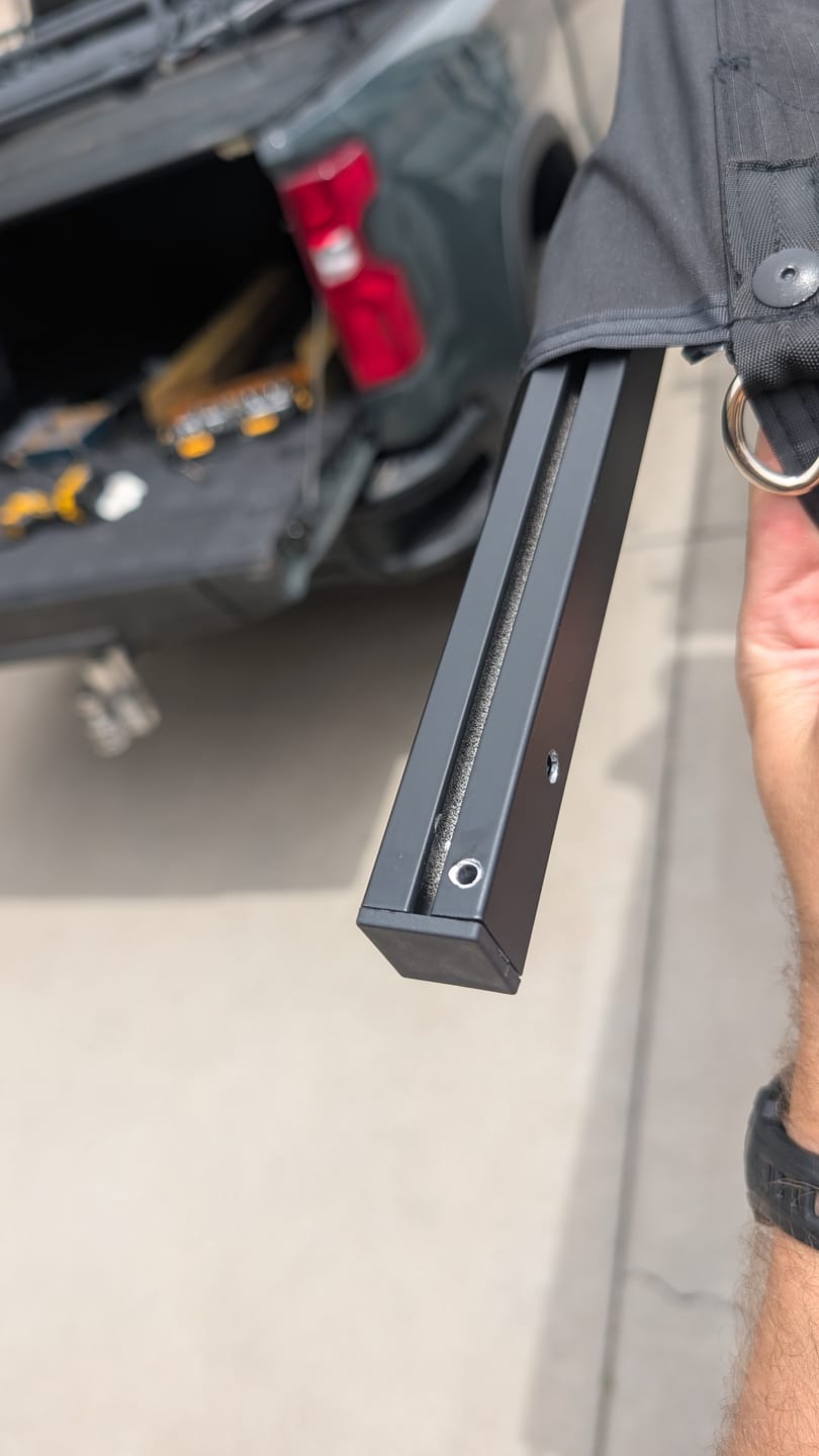 Customer photo review of OPENROAD 90-Degree Quick-open Awning