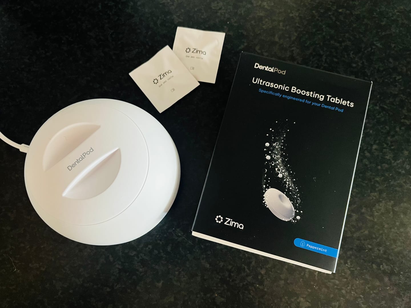 Customer photo review of Ultrasonic Boosting Tablets