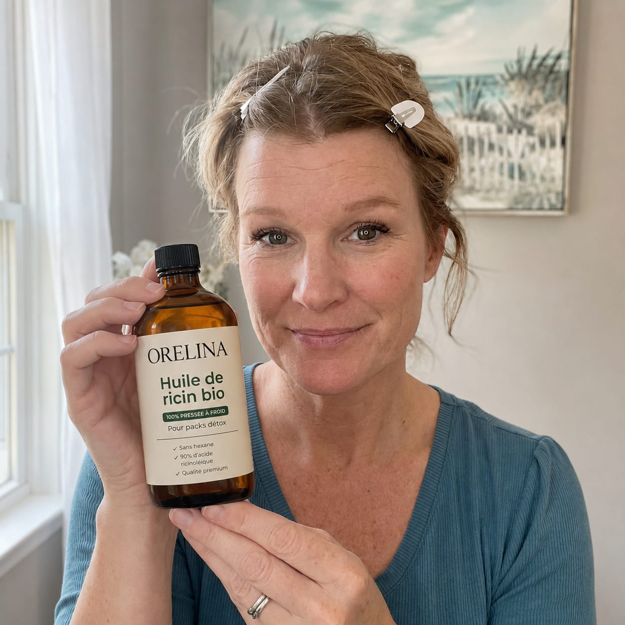 Customer photo review of ORELINA PACK DETOX A HUILE DE RICIN