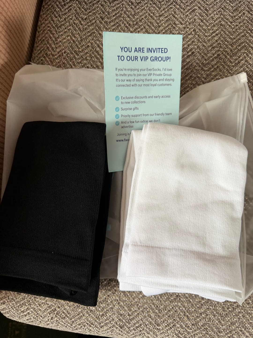 Customer photo review of EverSock™ Wide Compression Socks For Pain Relief