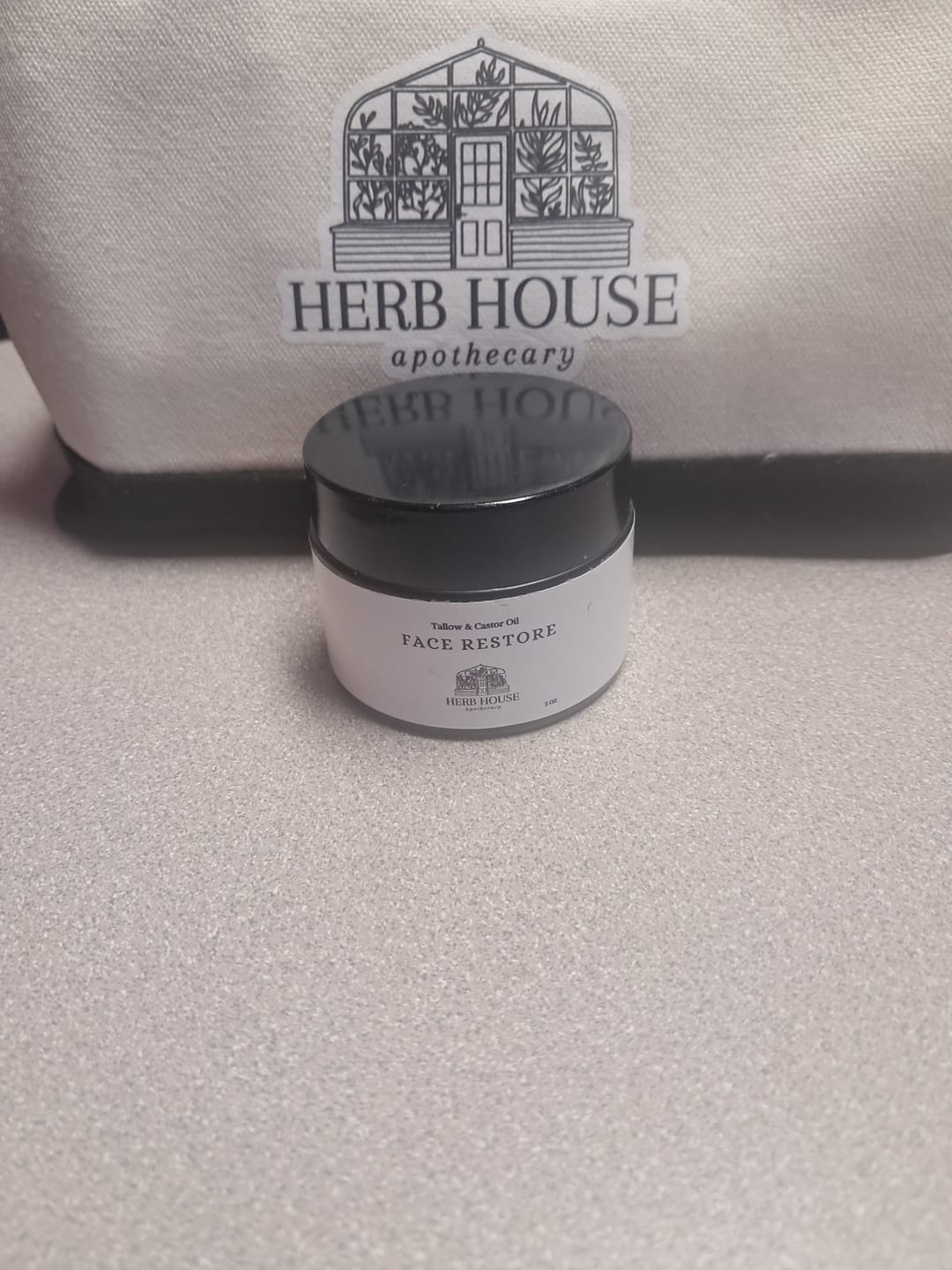 Customer photo review of Tallow & Castor Oil Face Restore