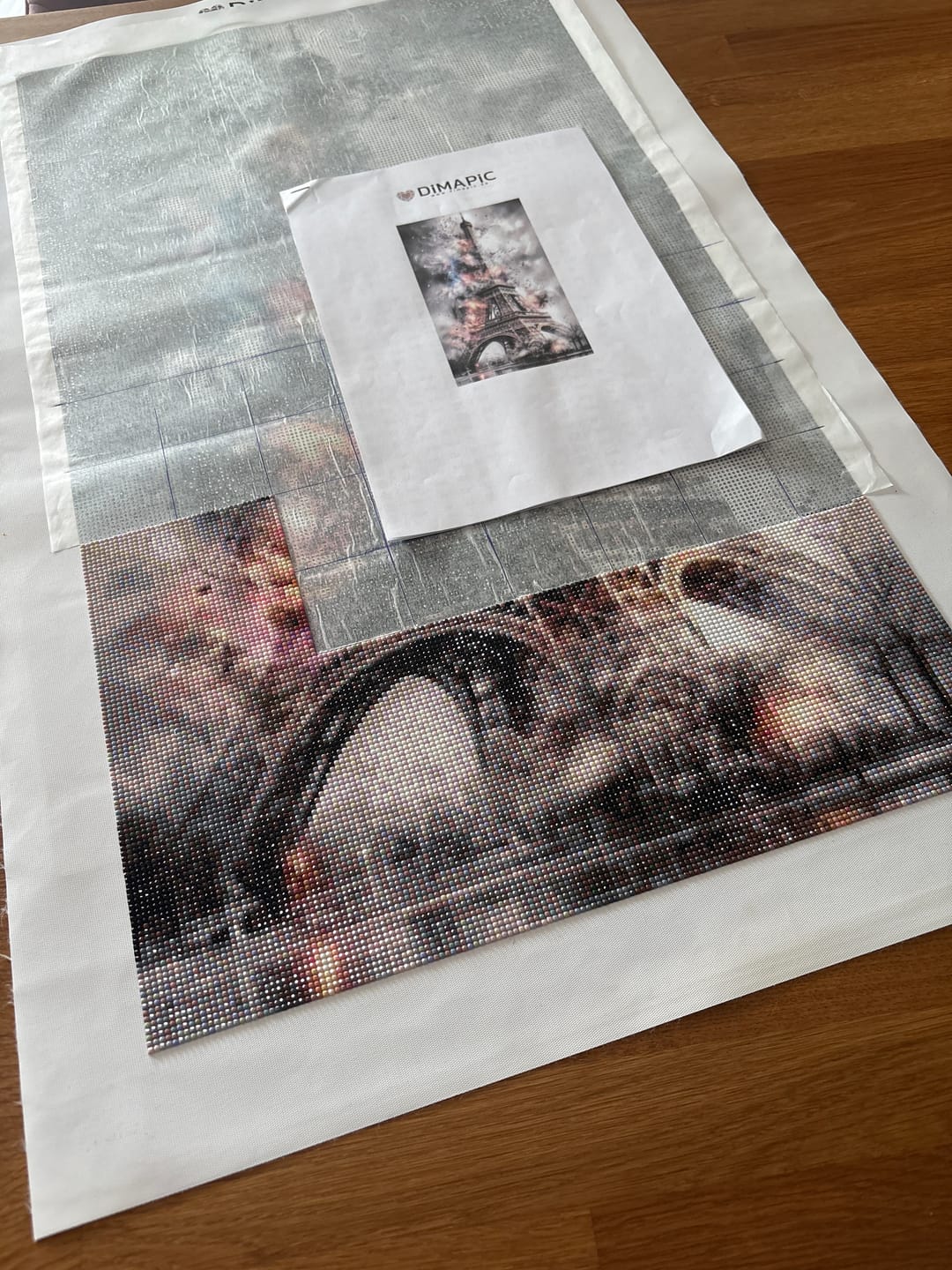Customer photo review of 5D Diamond Painting - Skyline de Paris