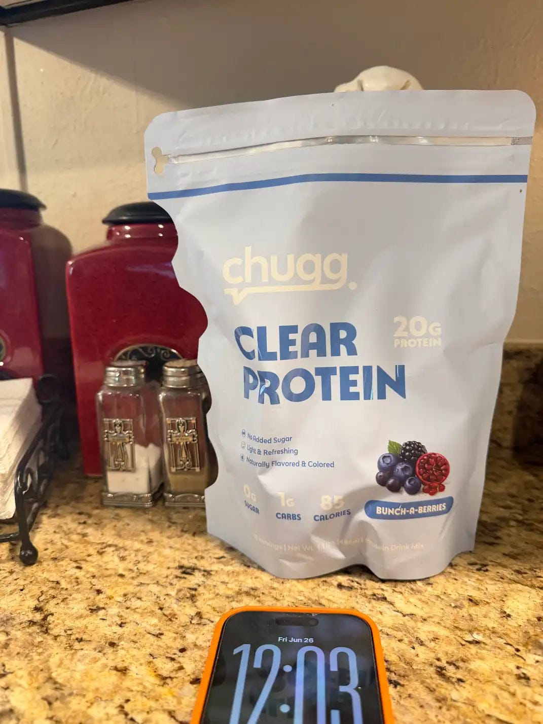 Customer photo review of Clear Protein Bunch-A-Berries