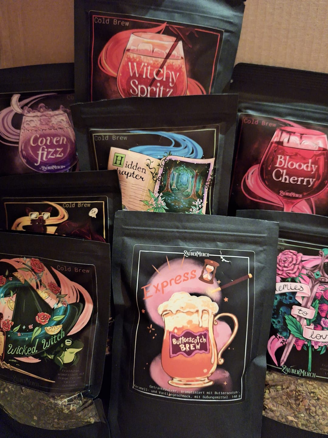 Customer photo review of Cold Brew Tee Bundle – inkl. exklusiver Butterscotch Brew Sonderedition