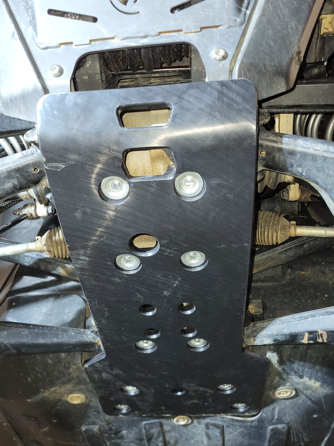 Customer photo review of Polaris RZR Pro R / Turbo R / Pro S Standalone Front Diff Skid Plate
