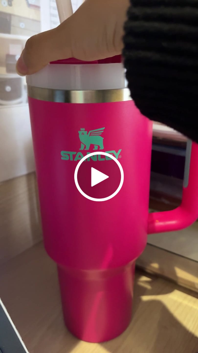 Customer video review of Stanley Quencher H2.0 Flowstate™ Tumbler Heat Wave | 1.1L