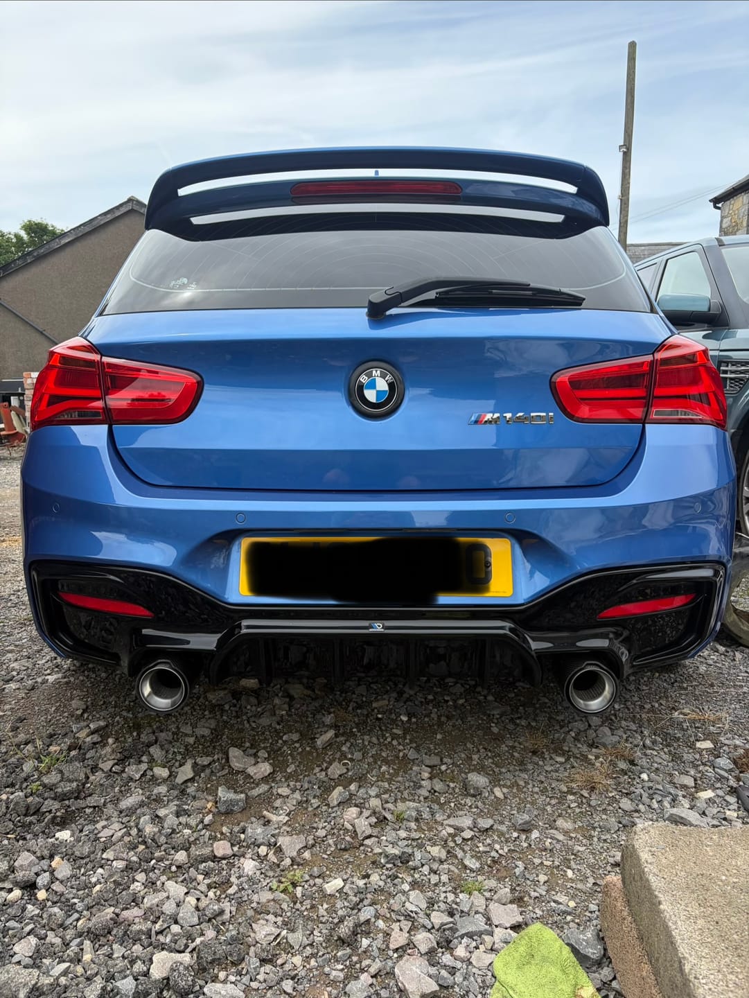 Customer photo review of Carbon Fibre Exhaust Tips